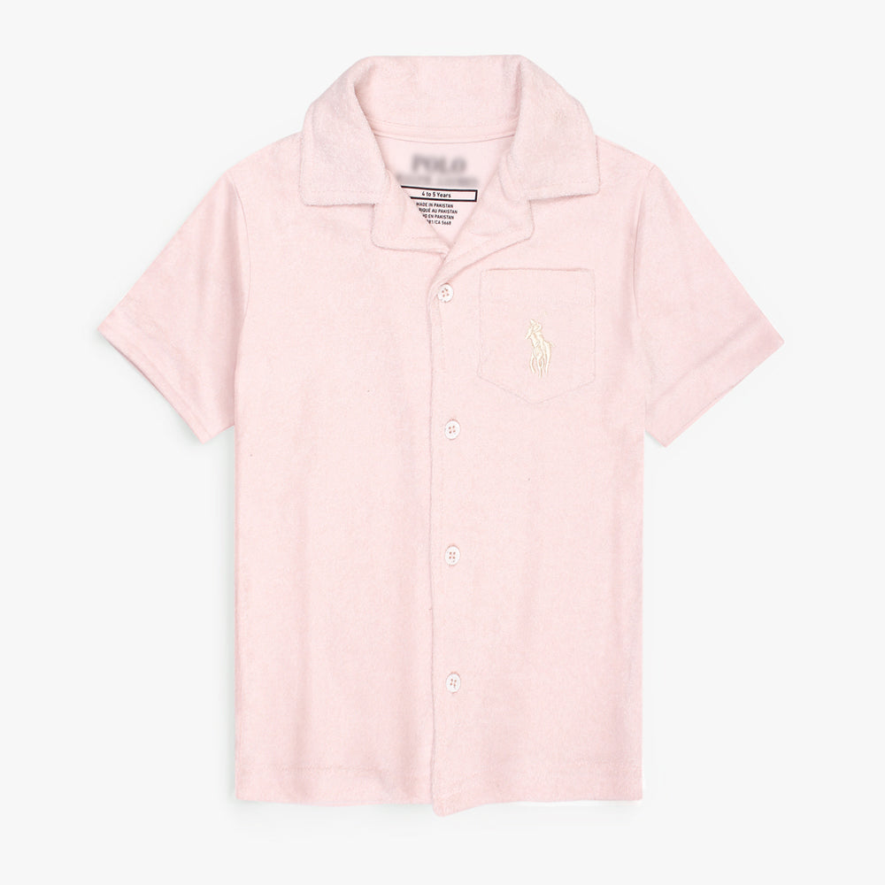 RALP LRN PREMIUM COTTON TERRY TWINSET PINK