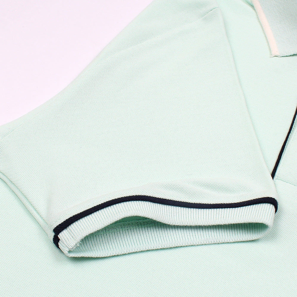 LCSTE MEN PREMIUM PARIS STRECH POLO SEA GREEN (OCE)