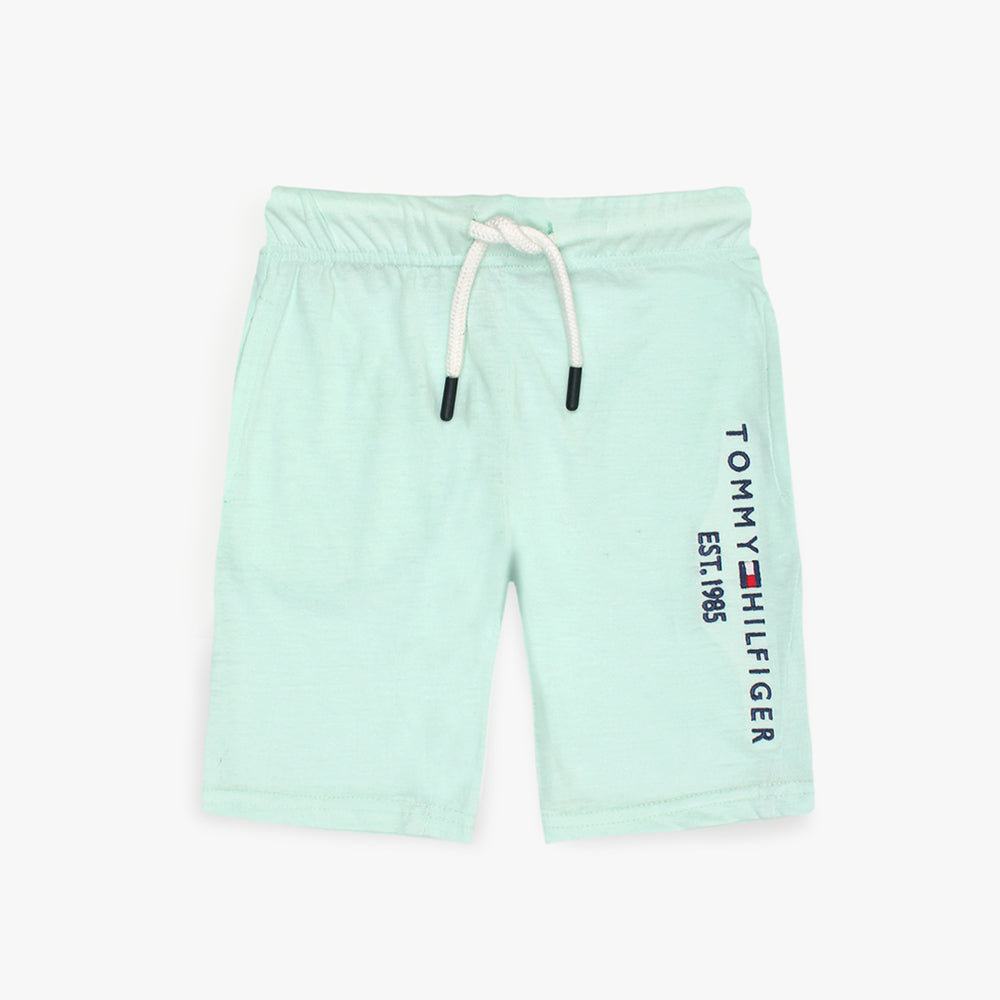 TMMY HILFGR PREMIUM LOGO TWINSET SEA GREEN