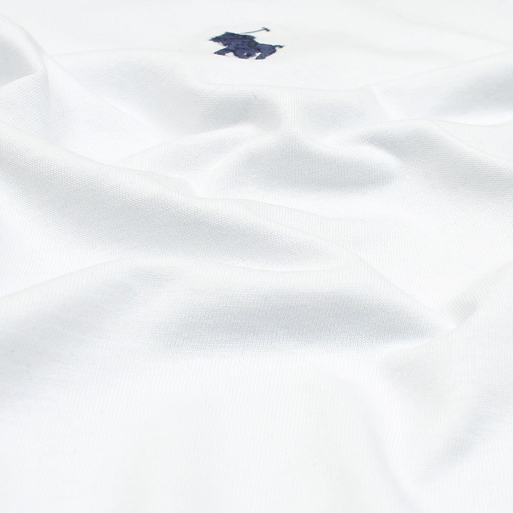 RLPH LRN PREMIUM KIDS JERSEY TWINSET WHITE