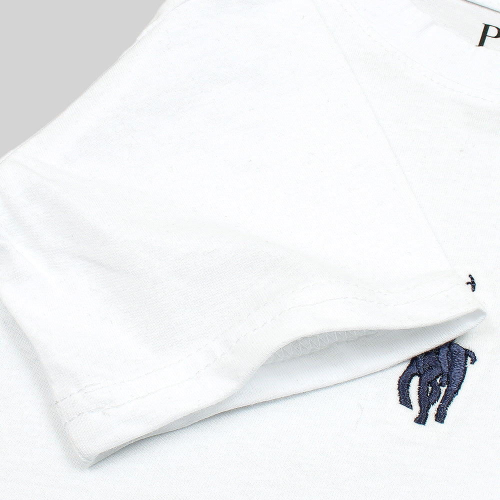 RLPH LRN PREMIUM KIDS JERSEY TWINSET WHITE