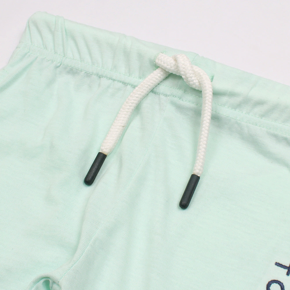 TMMY HILFGR PREMIUM LOGO TWINSET SEA GREEN