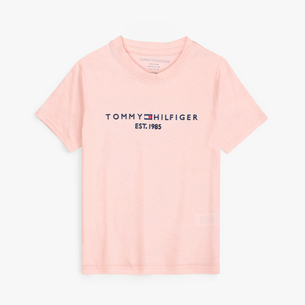 TMMY HILFGR PREMIUM LOGO TWINSET PINK