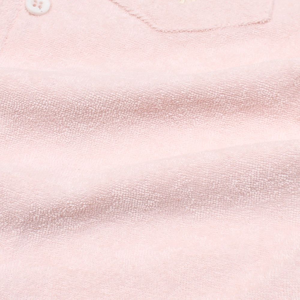 RALP LRN PREMIUM COTTON TERRY TWINSET PINK