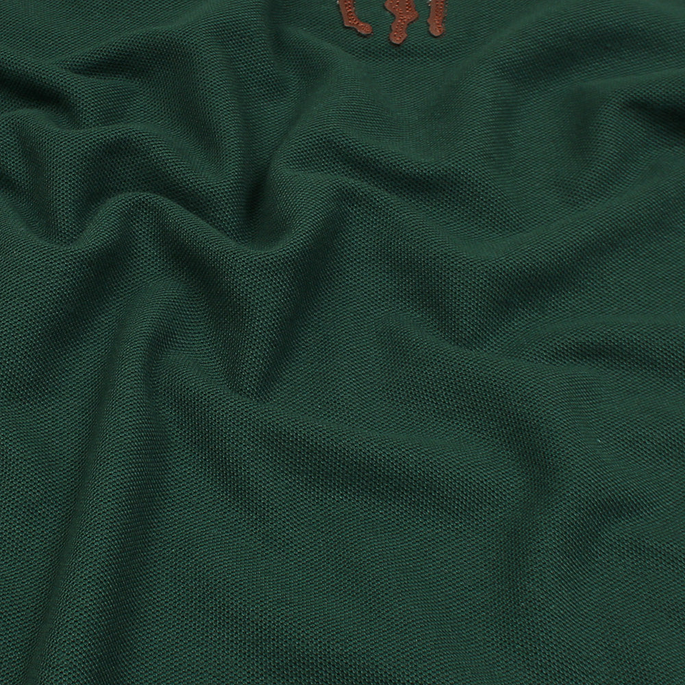 RLPH LURN PREMIUM LEATHER POLO MEN DK GREEN (OCE)