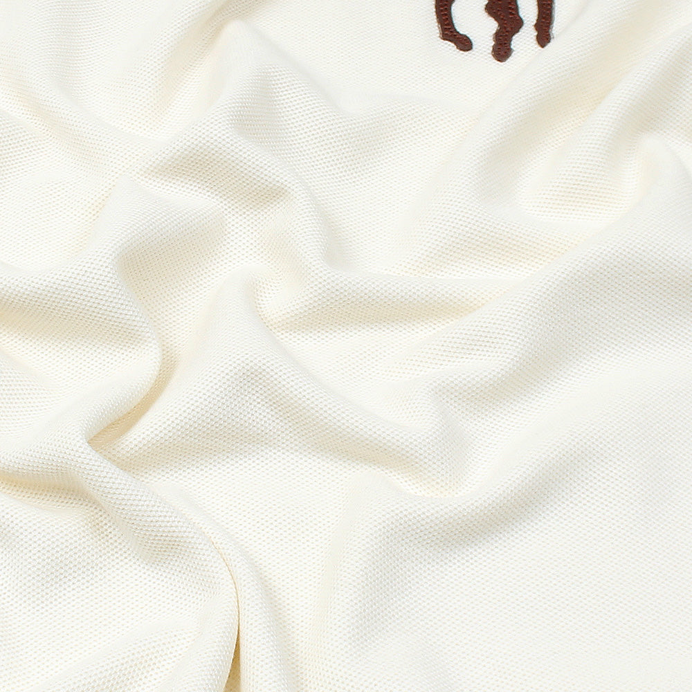 RLPH LURN PREMIUM LEATHER POLO MEN OFF WHITE (OCE)