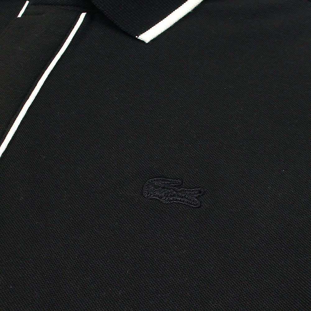 LCSTE MEN PREMIUM PARIS STRECH POLO BLACK (OCE)