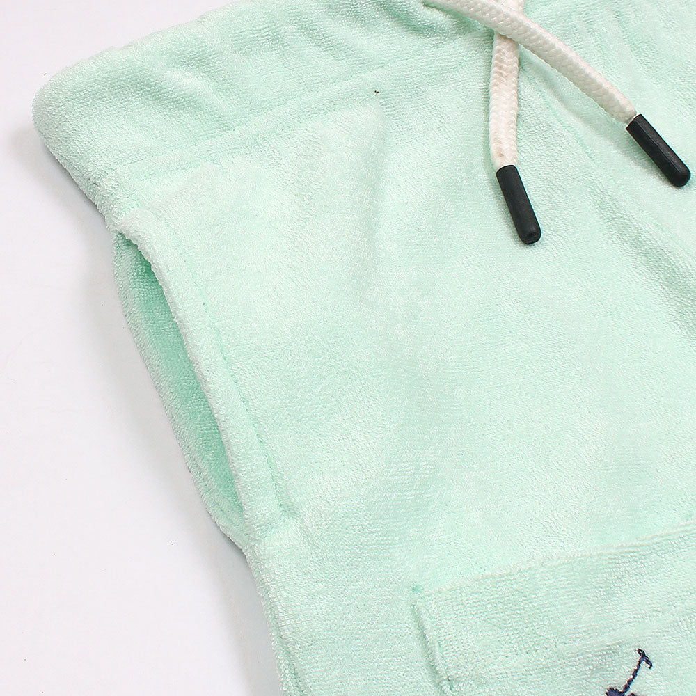 RALP LRN PREMIUM COTTON TERRY TWINSET SEA GREEN