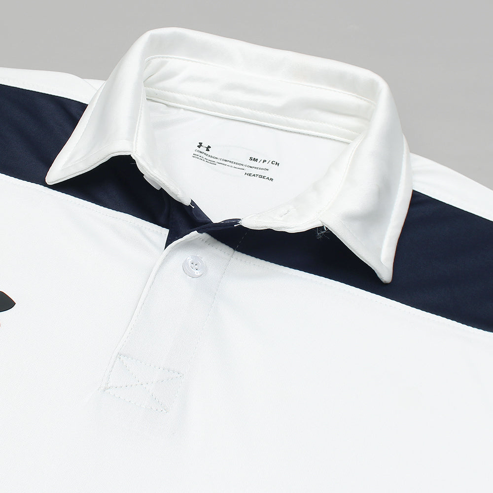 UA PREMIUM DRYFIT MENS CLUTH POLO WHITE