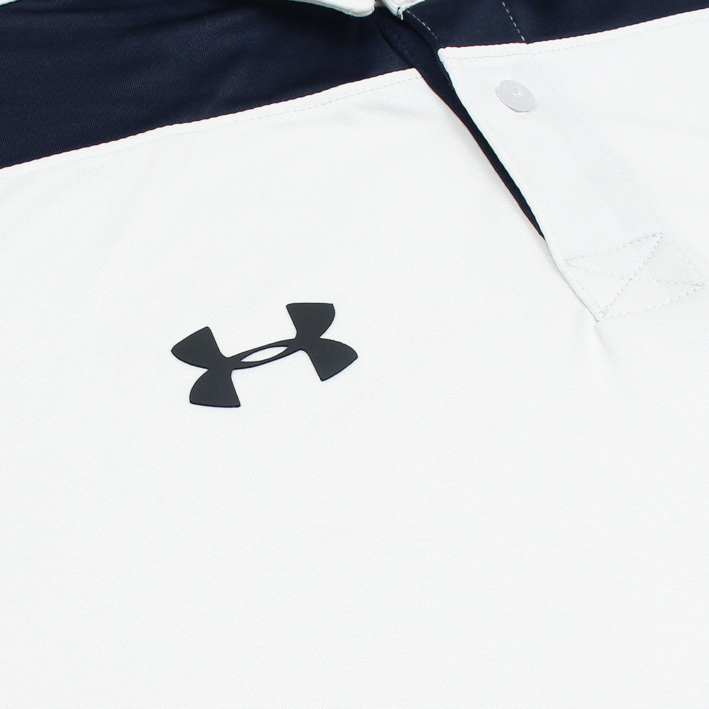 UA PREMIUM DRYFIT MENS CLUTH POLO WHITE