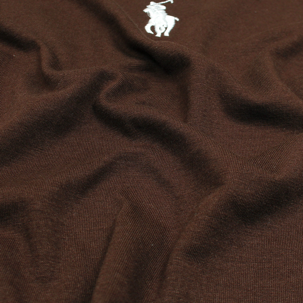 RLPH LRN PREMIUM KIDS JERSEY TWINSET BROWN
