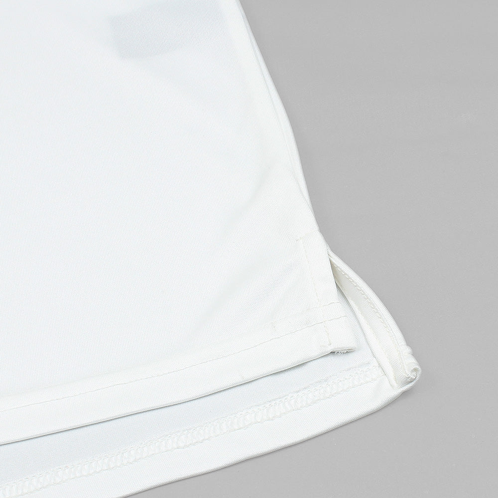 UA PREMIUM DRYFIT MENS CLUTH POLO WHITE