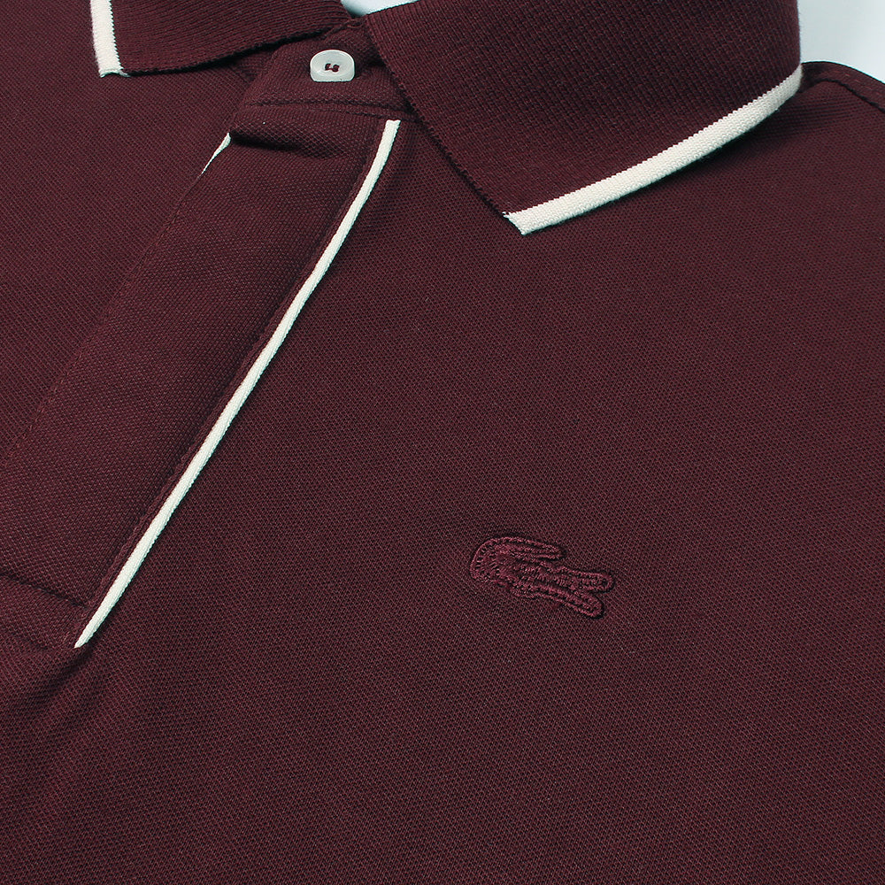 LCSTE MEN PREMIUM PARIS STRECH POLO MEHROON (OCE)