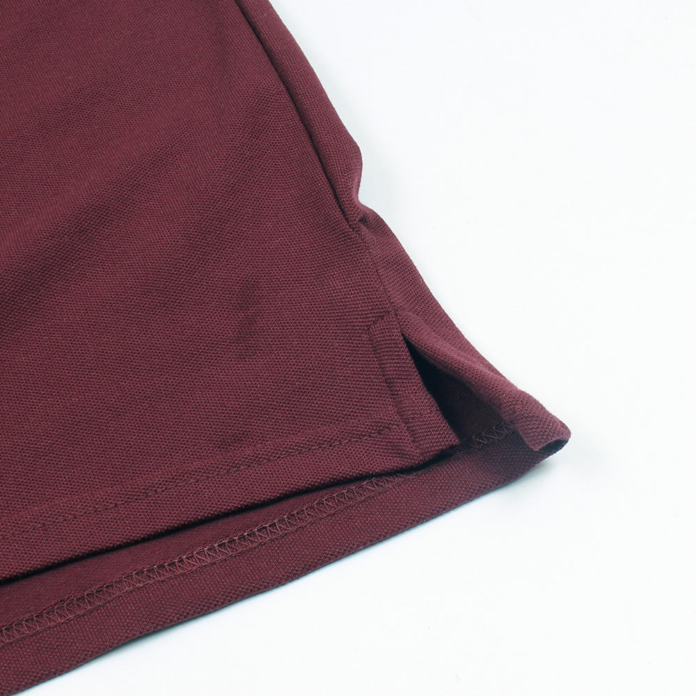 LCSTE MEN PREMIUM PARIS STRECH POLO MEHROON (OCE)
