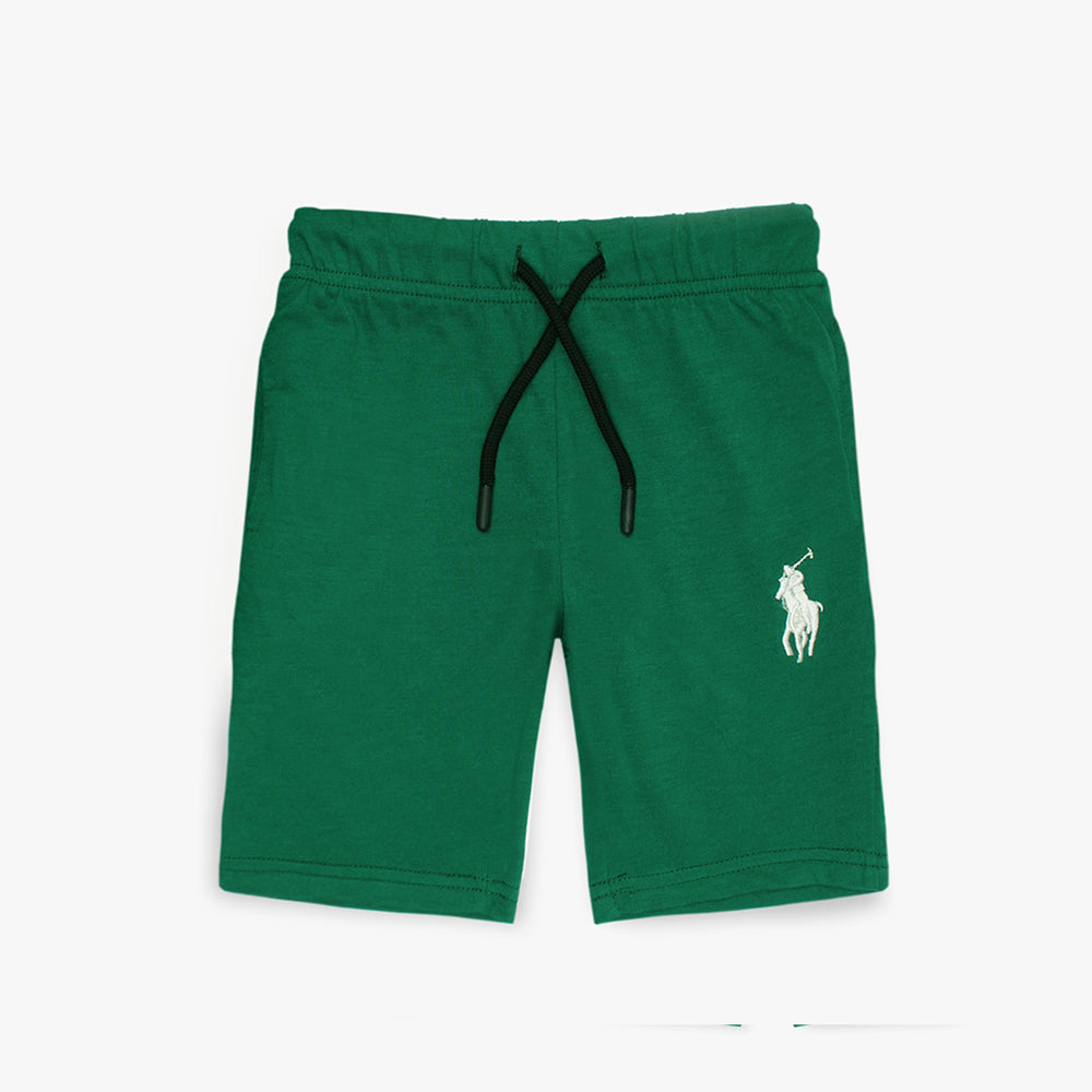 RLPH LRN PREMIUM KIDS JERSEY TWINSET GREEN