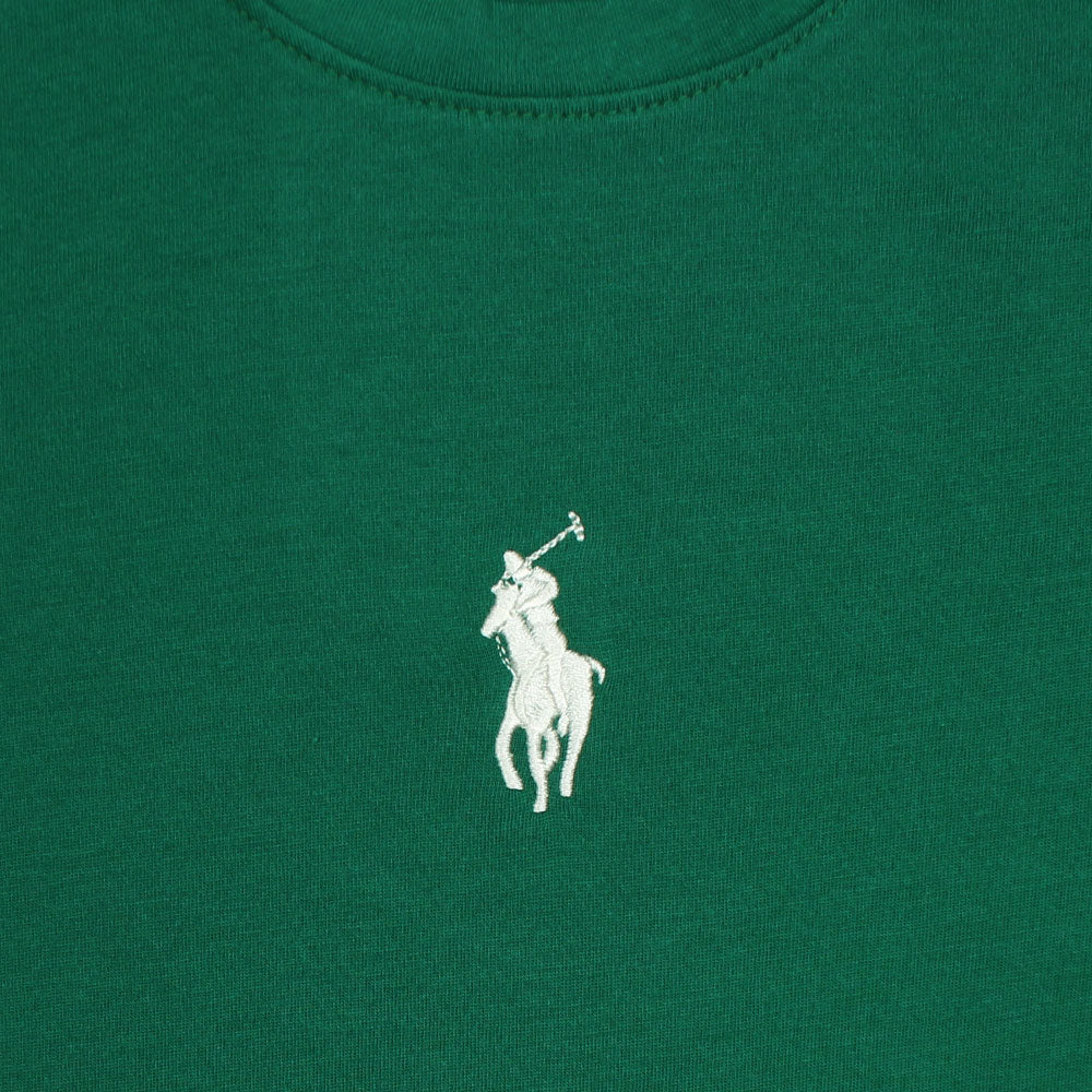 RLPH LRN PREMIUM KIDS JERSEY TWINSET GREEN