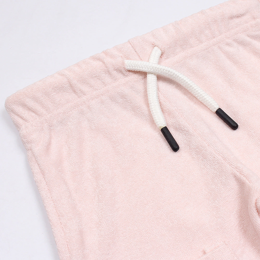 RALP LRN PREMIUM COTTON TERRY TWINSET PINK
