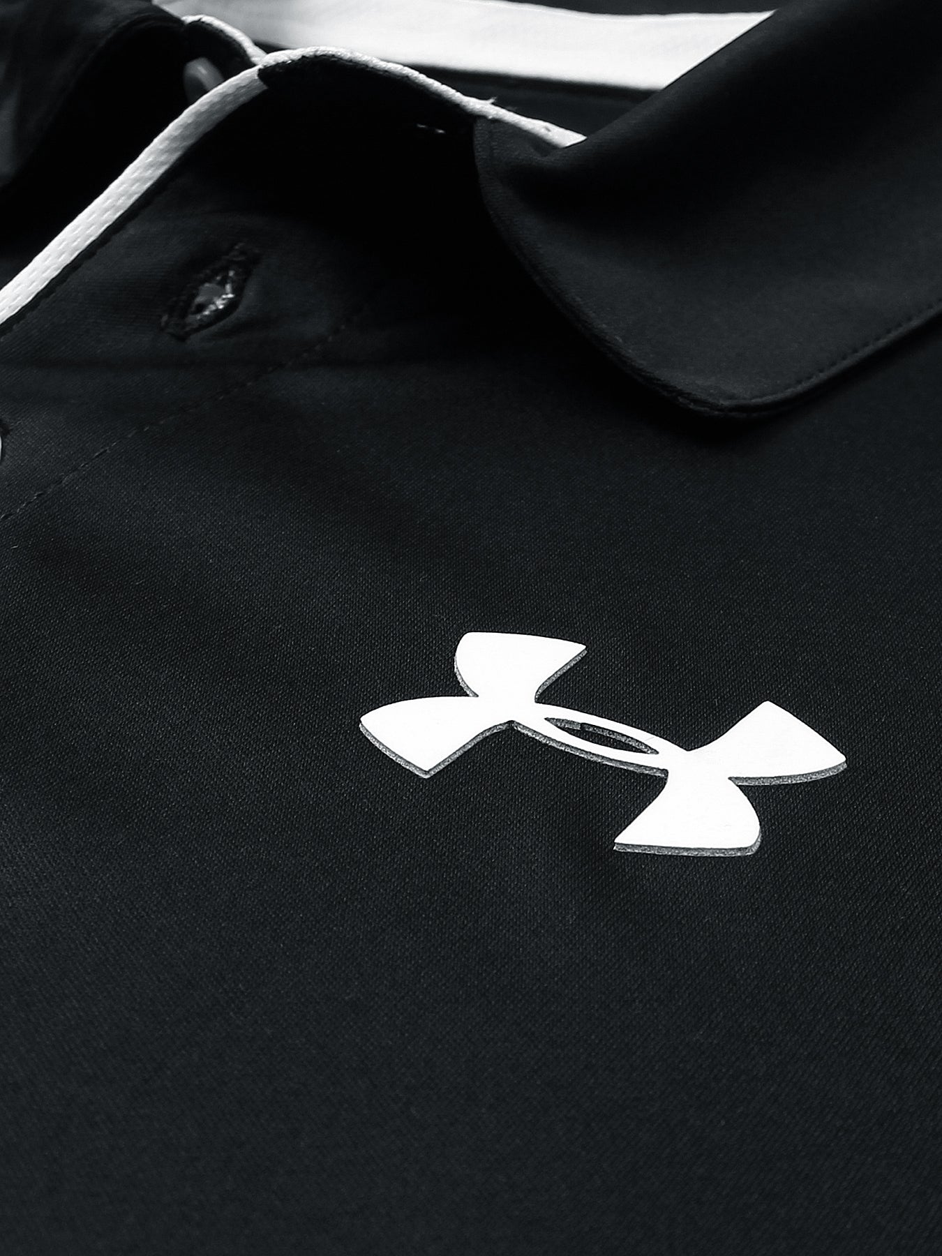 U-A PREMIUM DRY FIT POLO MEN BLACK