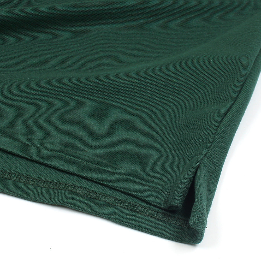 RLPH LURN PREMIUM LEATHER POLO MEN DK GREEN (OCE)