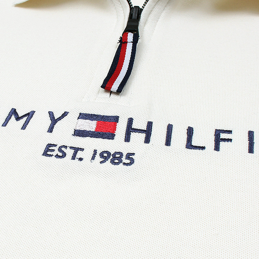 T-H MENS PREMIUM SIGNATURE ZIPPER WHITE (OCE)
