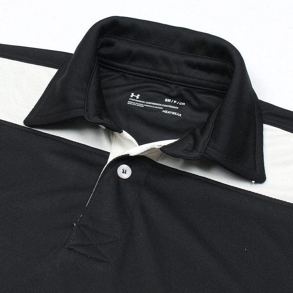 UA PREMIUM DRYFIT MENS CLUTH POLO BLACK