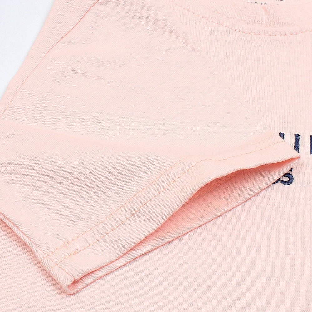 TMMY HILFGR PREMIUM LOGO TWINSET PINK