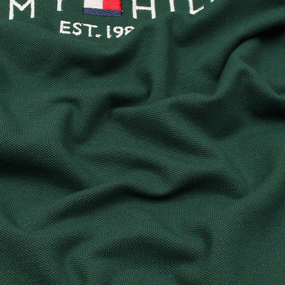 T-H MENS PREMIUM SIGNATURE ZIPPER DK GREEN (OCE)