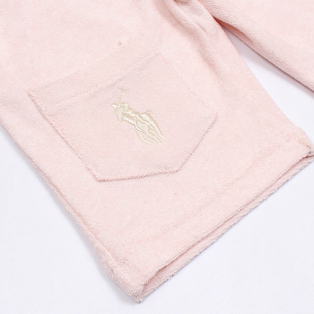 RALP LRN PREMIUM COTTON TERRY TWINSET PINK