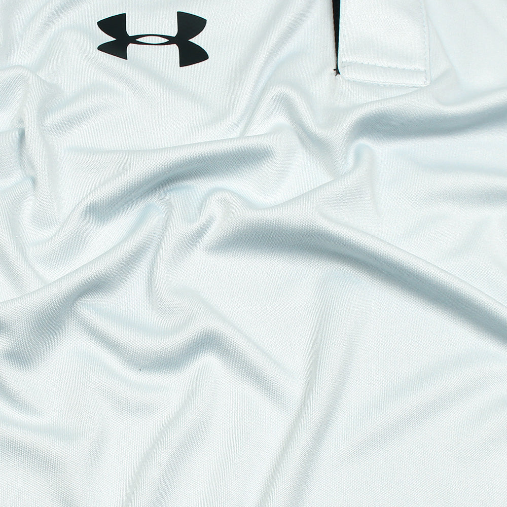 UA PREMIUM DRYFIT HEATGEAR POLO SKY