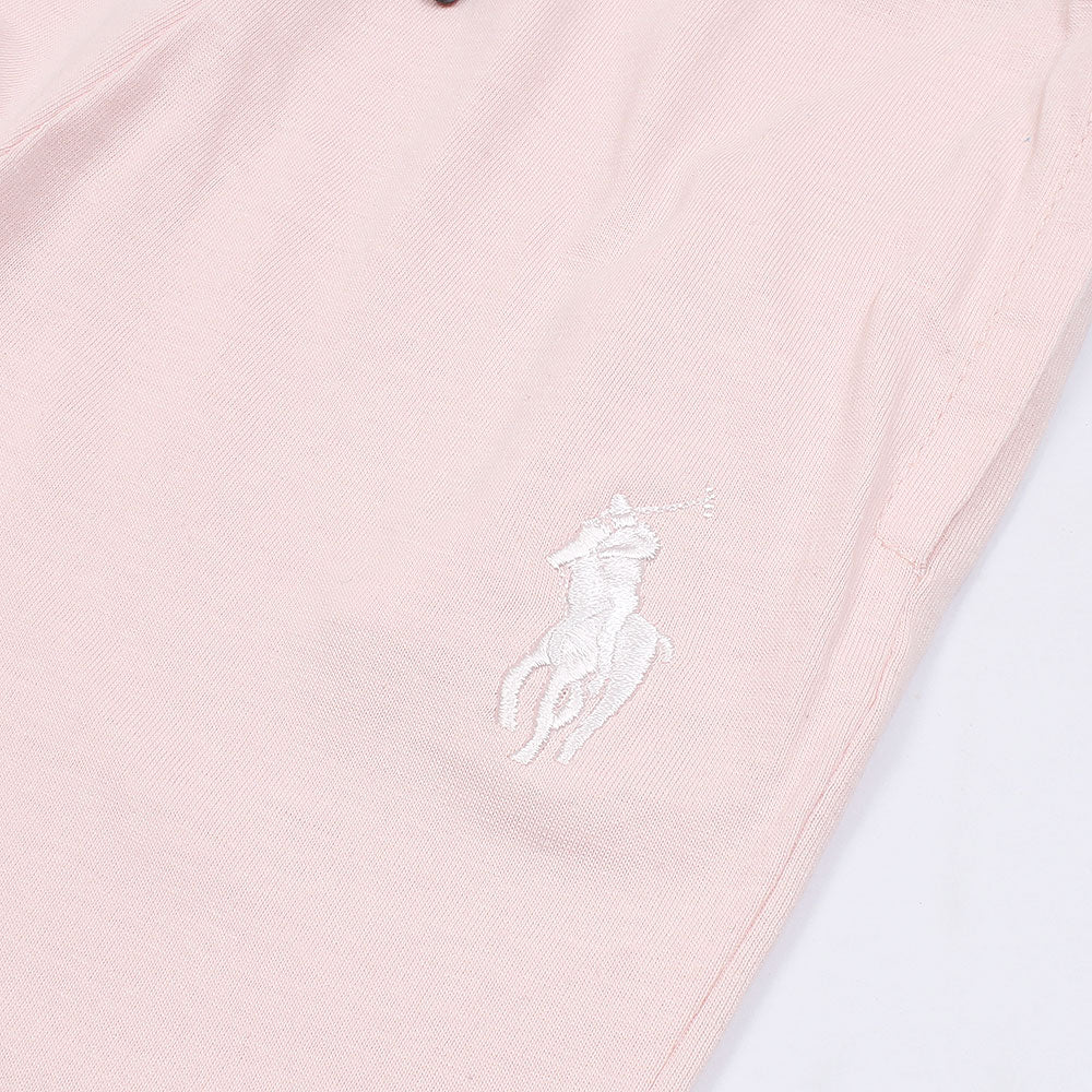 RLPH LRN PREMIUM KIDS JERSEY TWINSET PINK