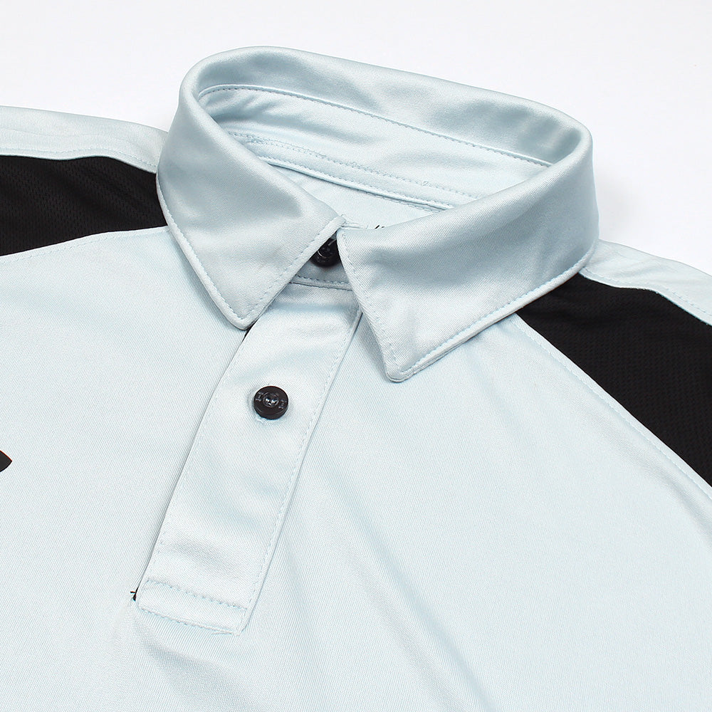 UA PREMIUM DRYFIT HEATGEAR POLO SKY