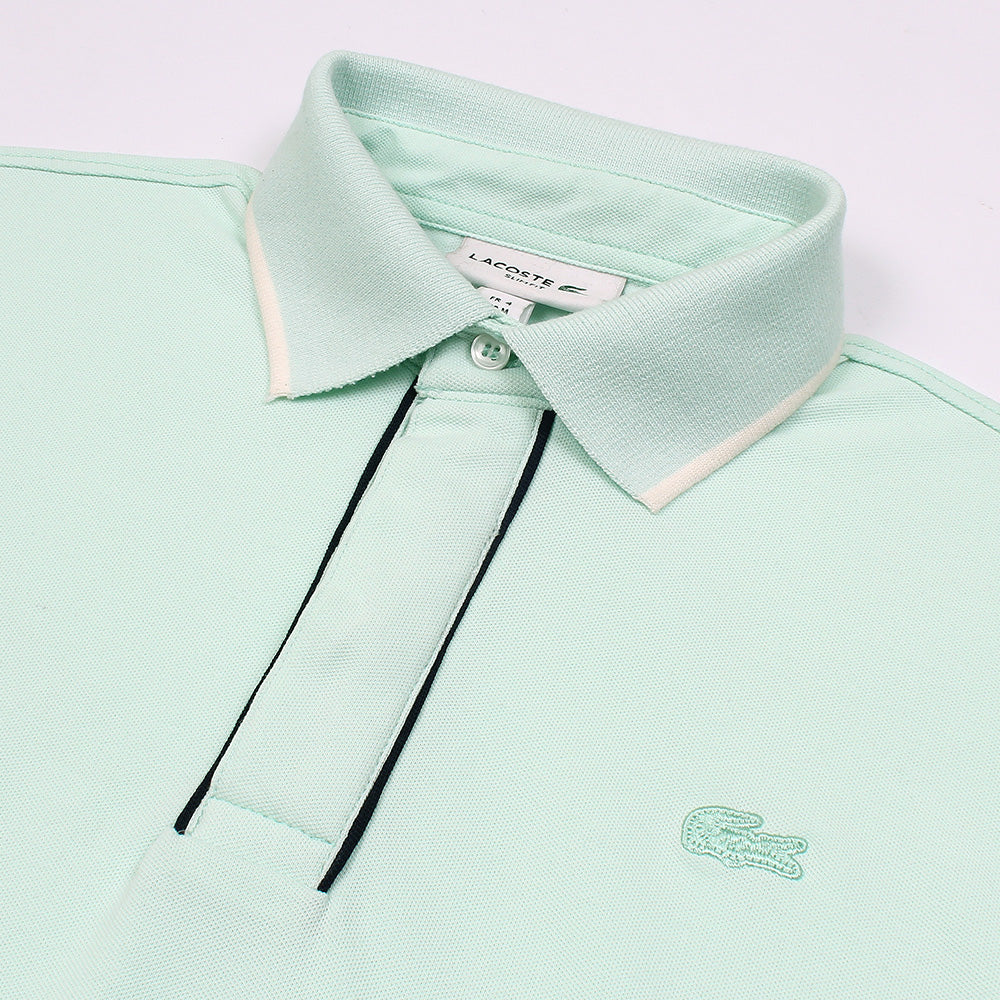 LCSTE MEN PREMIUM PARIS STRECH POLO SEA GREEN (OCE)