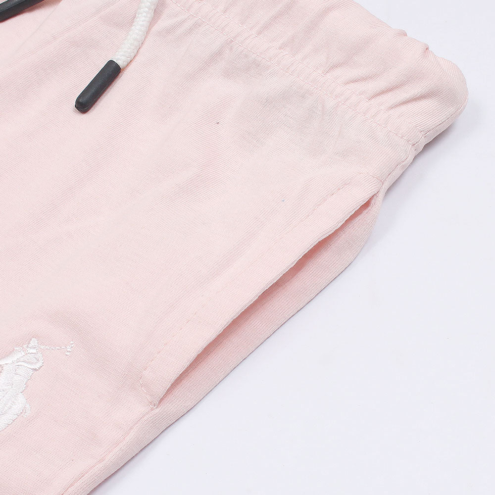 RLPH LRN PREMIUM KIDS JERSEY TWINSET PINK