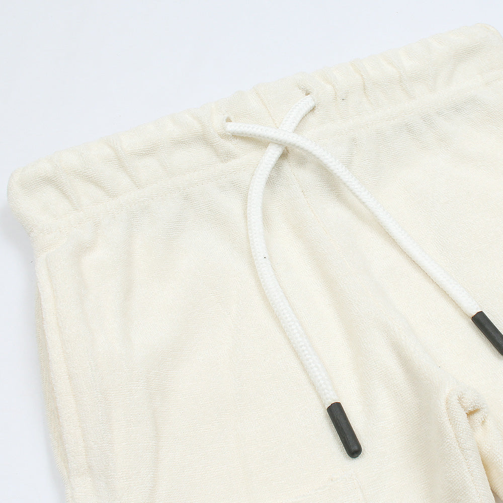 RALP LRN PREMIUM COTTON TERRY TWINSET WHITE