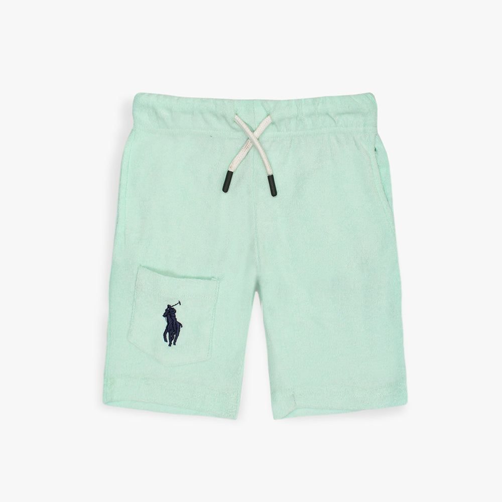 RALP LRN PREMIUM COTTON TERRY TWINSET SEA GREEN
