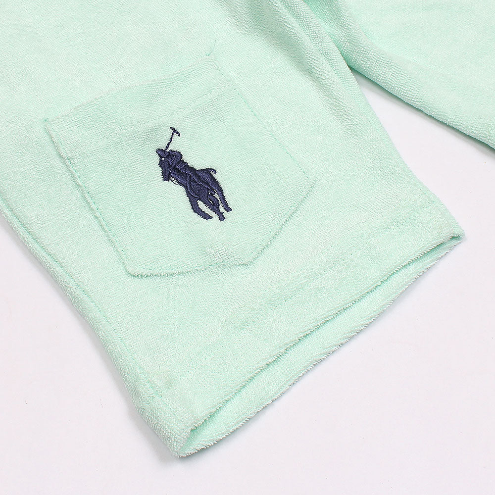 RALP LRN PREMIUM COTTON TERRY TWINSET SEA GREEN