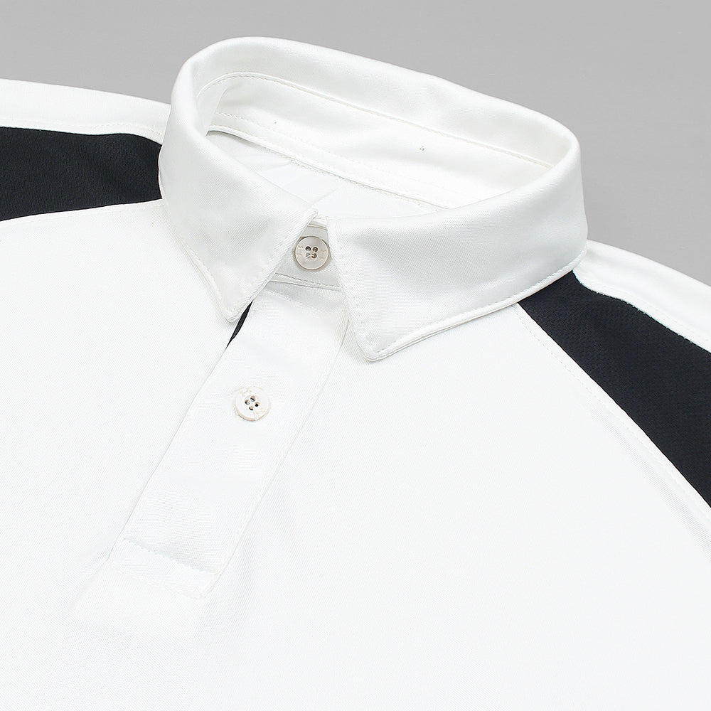 UA PREMIUM DRYFIT HEATGEAR POLO WHITE
