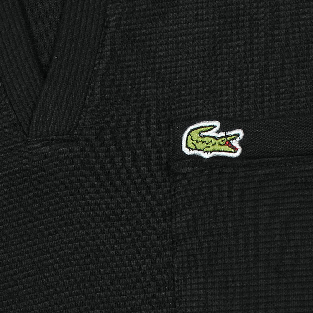 LCSTE PREMIUM RELAXED V-NECK POLO SHIRT BLACK (OCE)