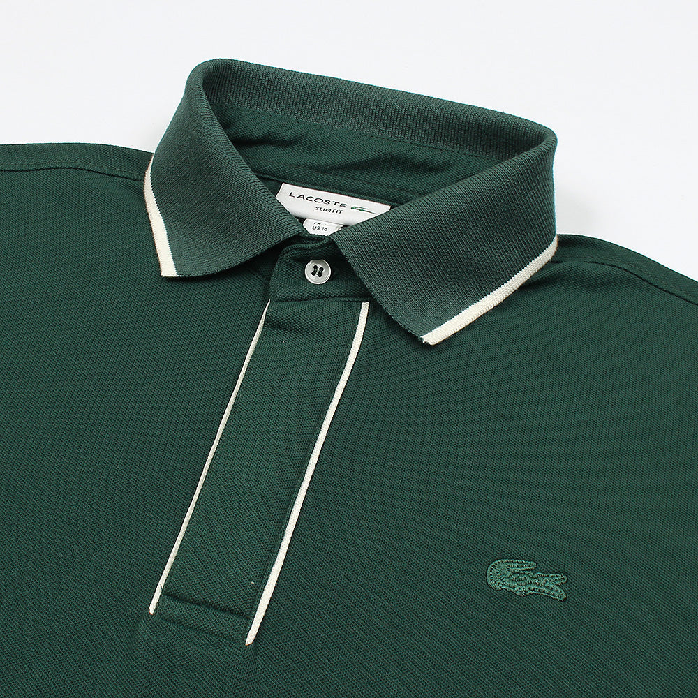 LCSTE MEN PREMIUM PARIS STRECH POLO DKGREEN (OCE)
