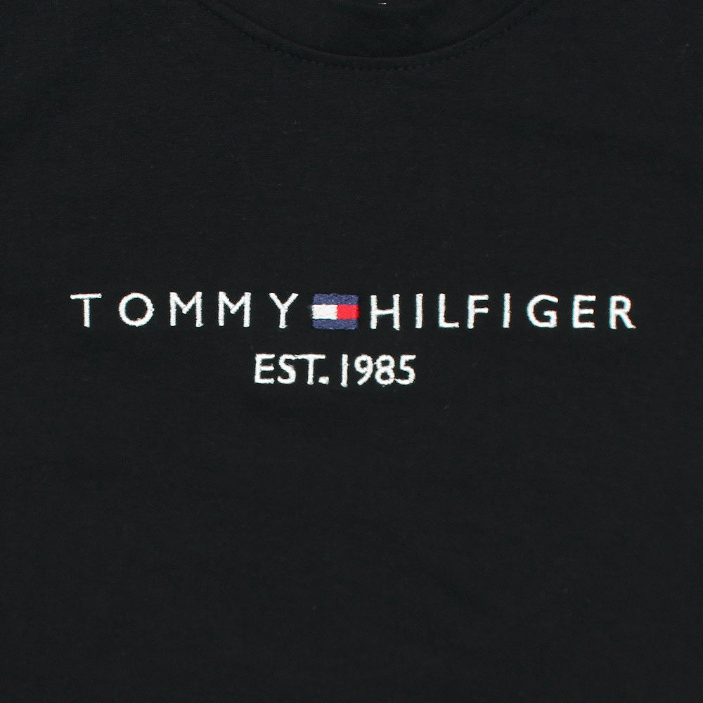 TMMY HILFGR PREMIUM LOGO TWINSET BLACK