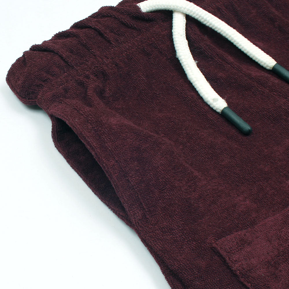 RALP LRN PREMIUM COTTON TERRY TWINSET MEHROON