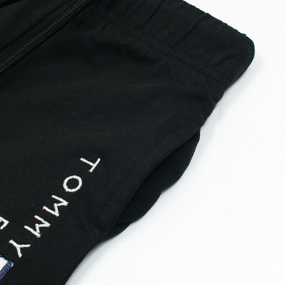 TMMY HILFGR PREMIUM LOGO TWINSET BLACK