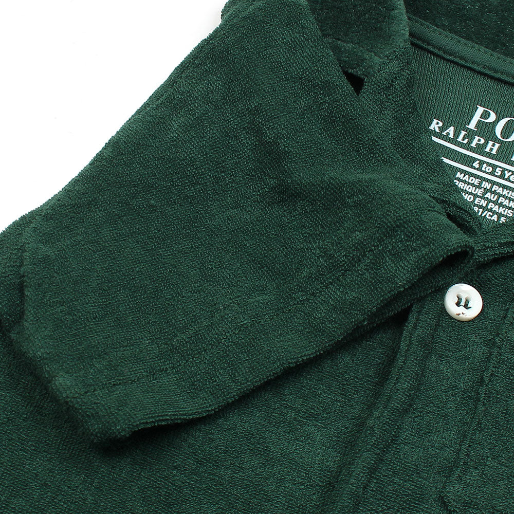 RALP LRN PREMIUM COTTON TERRY TWINSET DK GREEN