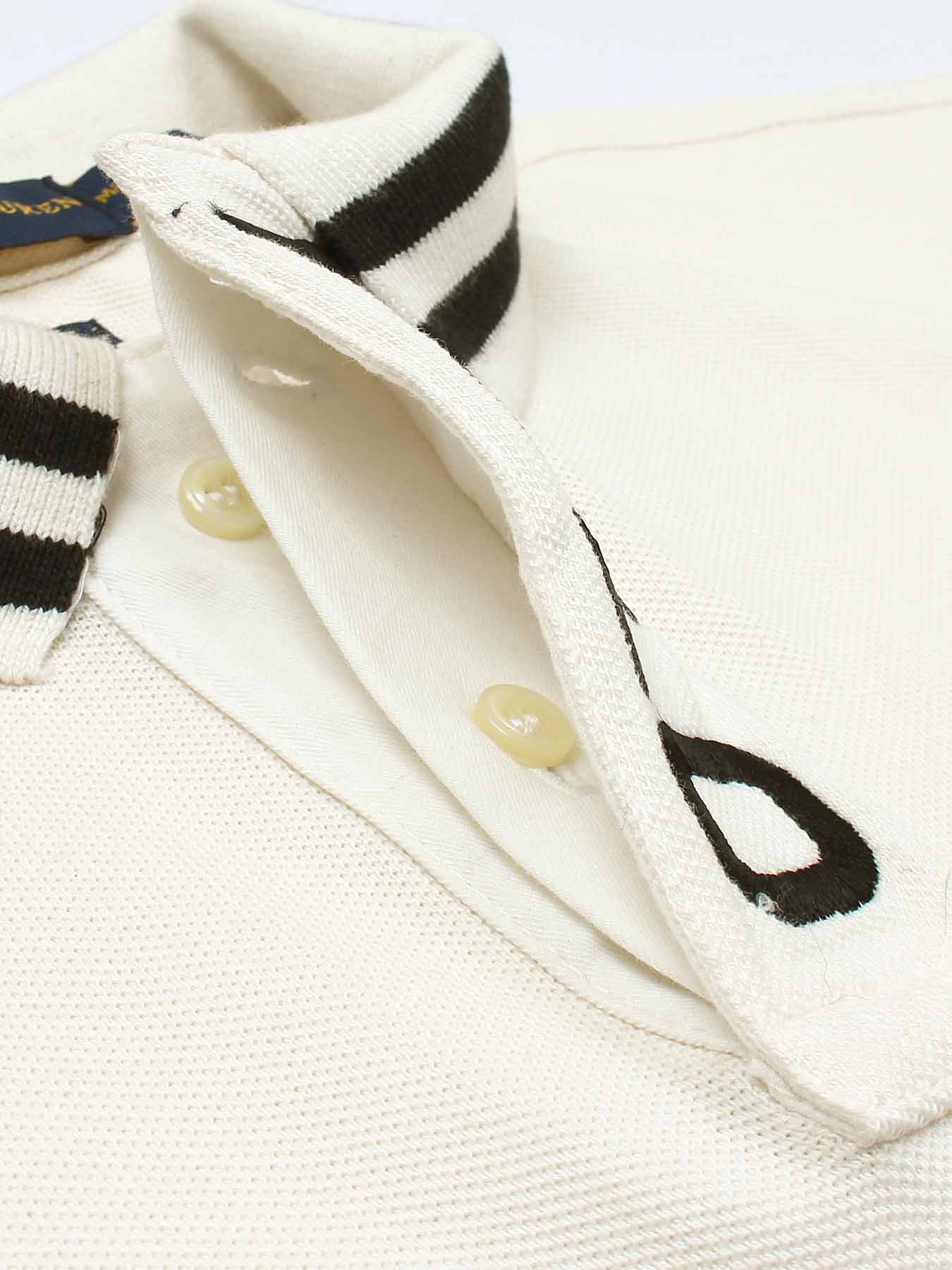 RLPH LURN PREMIUM PLO PLACKET MEN OFF-WHITE (OCE)