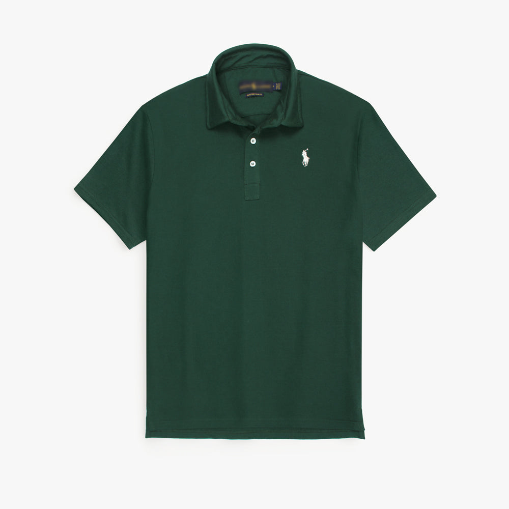 R-L PREMIUM PERFOMANCE POLO DK GREEN (OCE)
