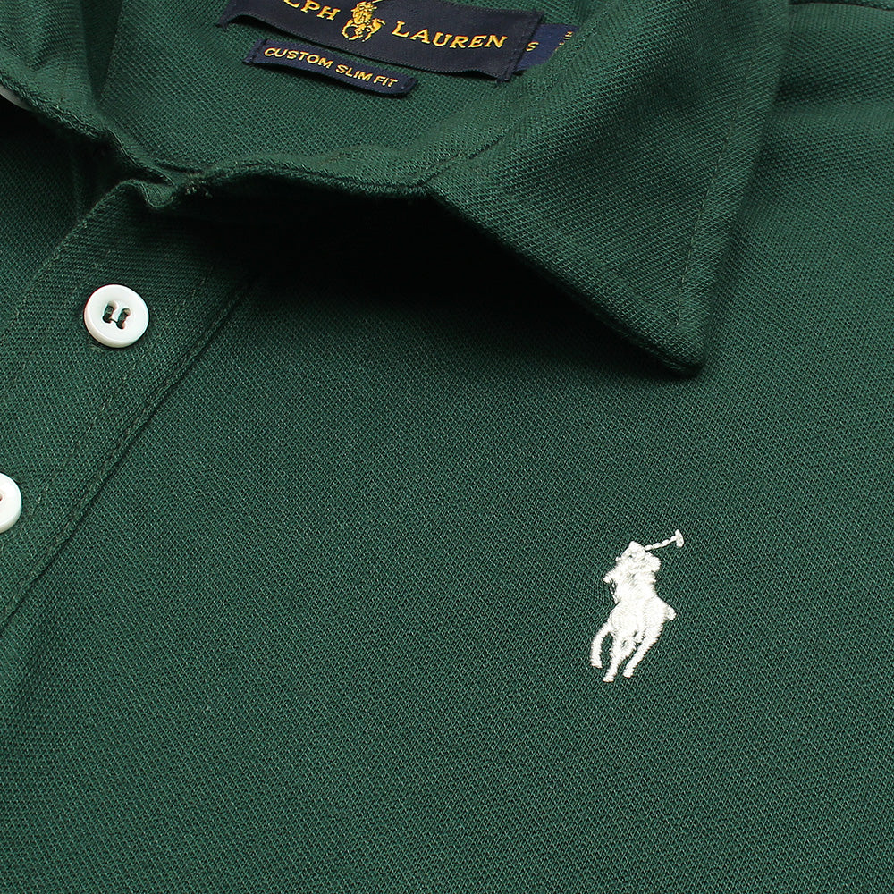 R-L PREMIUM PERFOMANCE POLO DK GREEN (OCE)