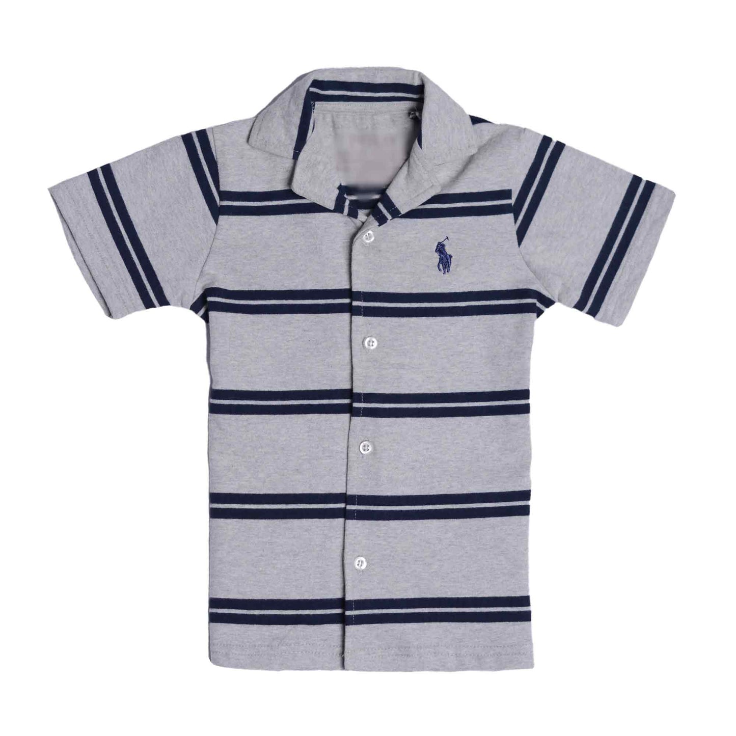 R-L PREMIUM CASUAL SET CLOUD GREY/NEAVY PATTREN
