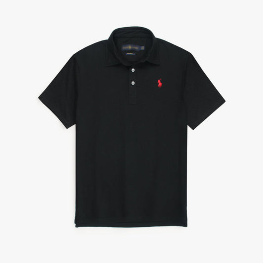 R-L PREMIUM PERFOMANCE POLO BLACK (OCE)