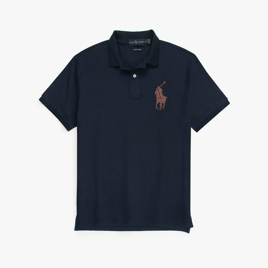 RLPH LURN PREMIUM LEATHER POLO MEN NEAVY (OCE)